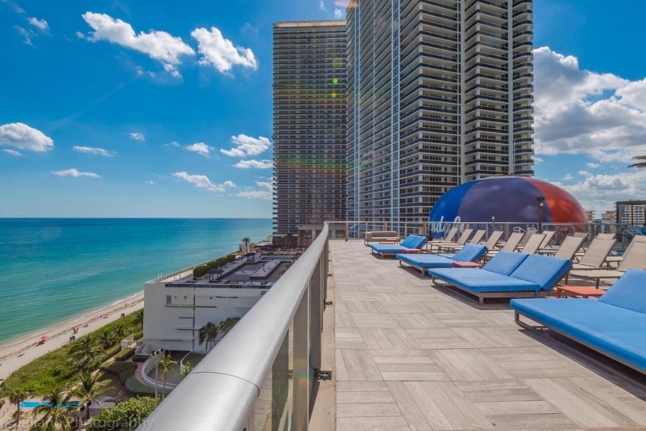 Ocean View 1 Bed On The Beach 19Th Floor Hollywood Hallandale Beach Exterior photo